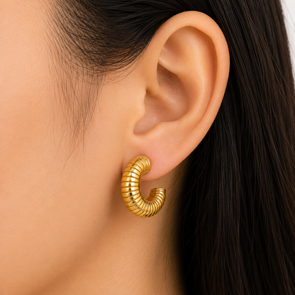 Drown Hoop Earrings