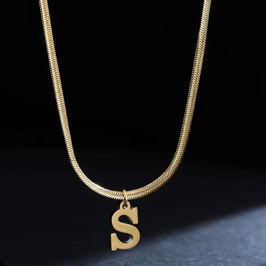 S Snake Necklace