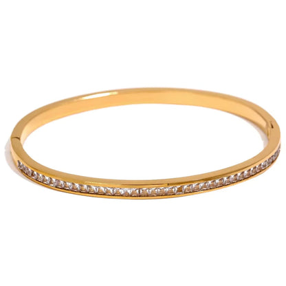 Slim Crystal Chanel Bracelet