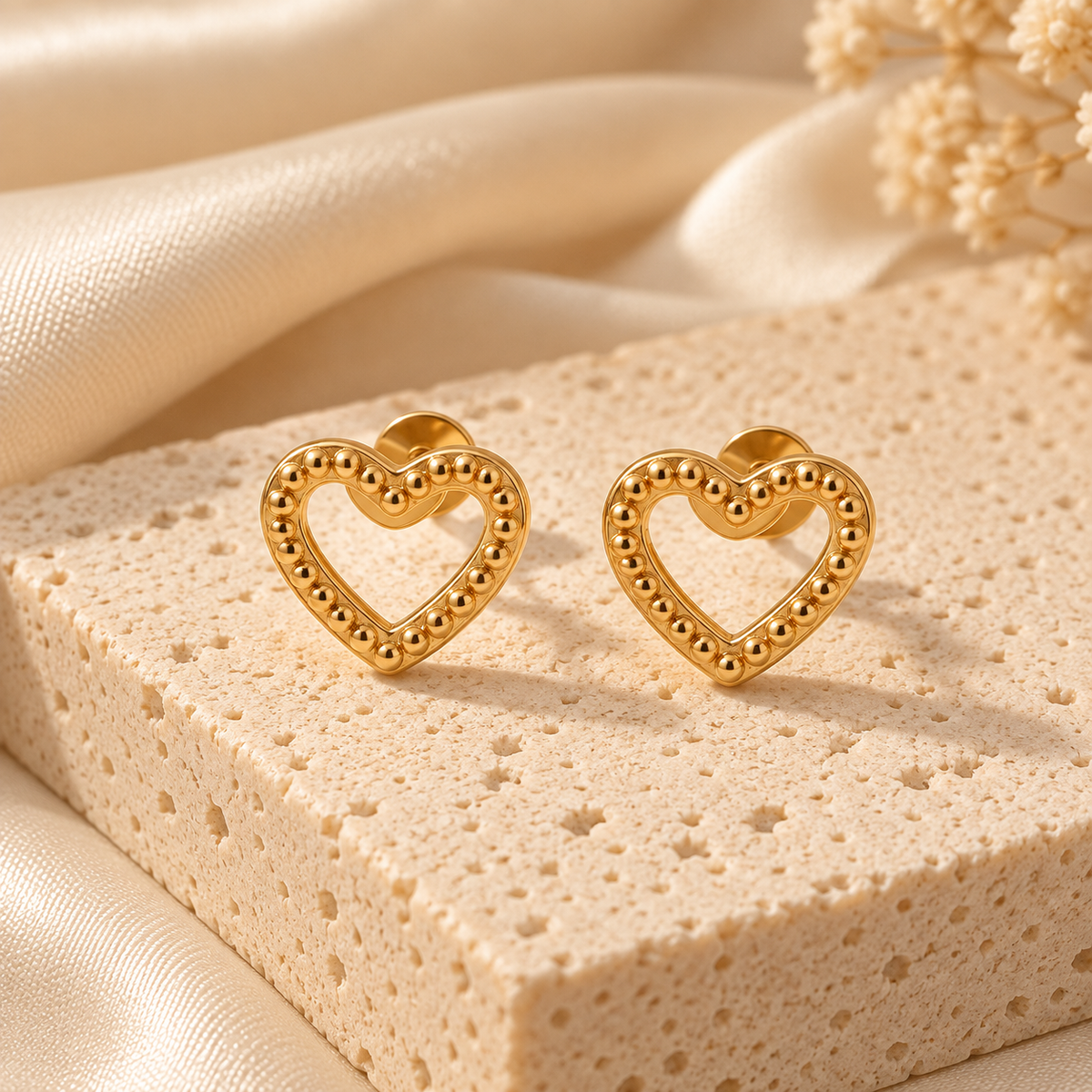 Piercing Heart Tops (Pair)