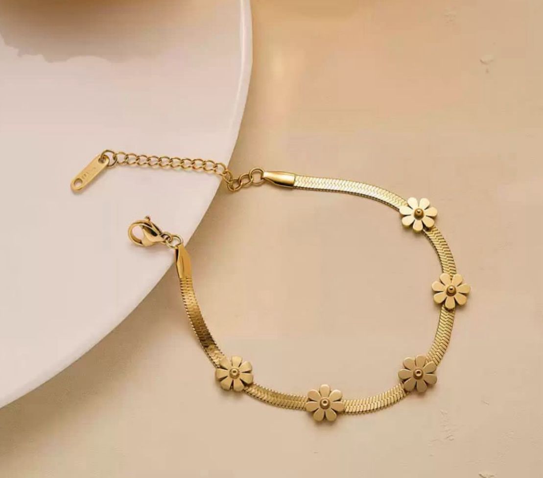 Florl Snake Bracelet