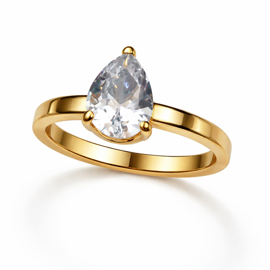Pear Cut Ring