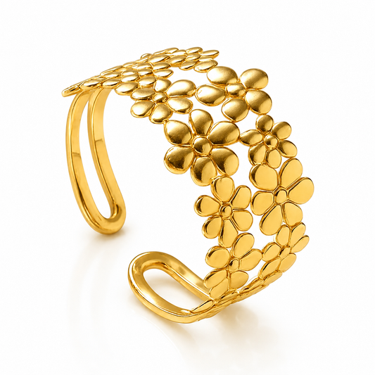 Fleur Floral Handcuff