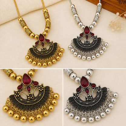 Vintge Oxidized Necklace