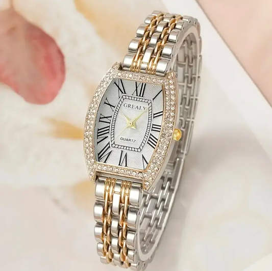 Oval Watch Zircon Diamond