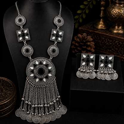 Noor-e-Zar Oxidized Set