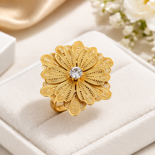 Floral Statement Ring