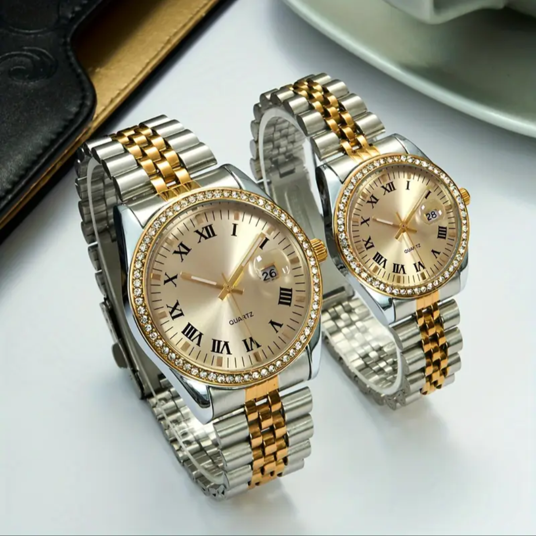 Couple Diamond Watch
