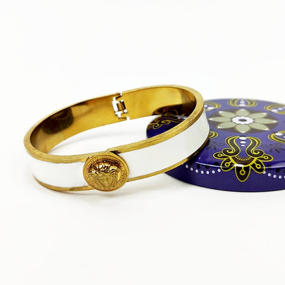 Brand Handcuff White