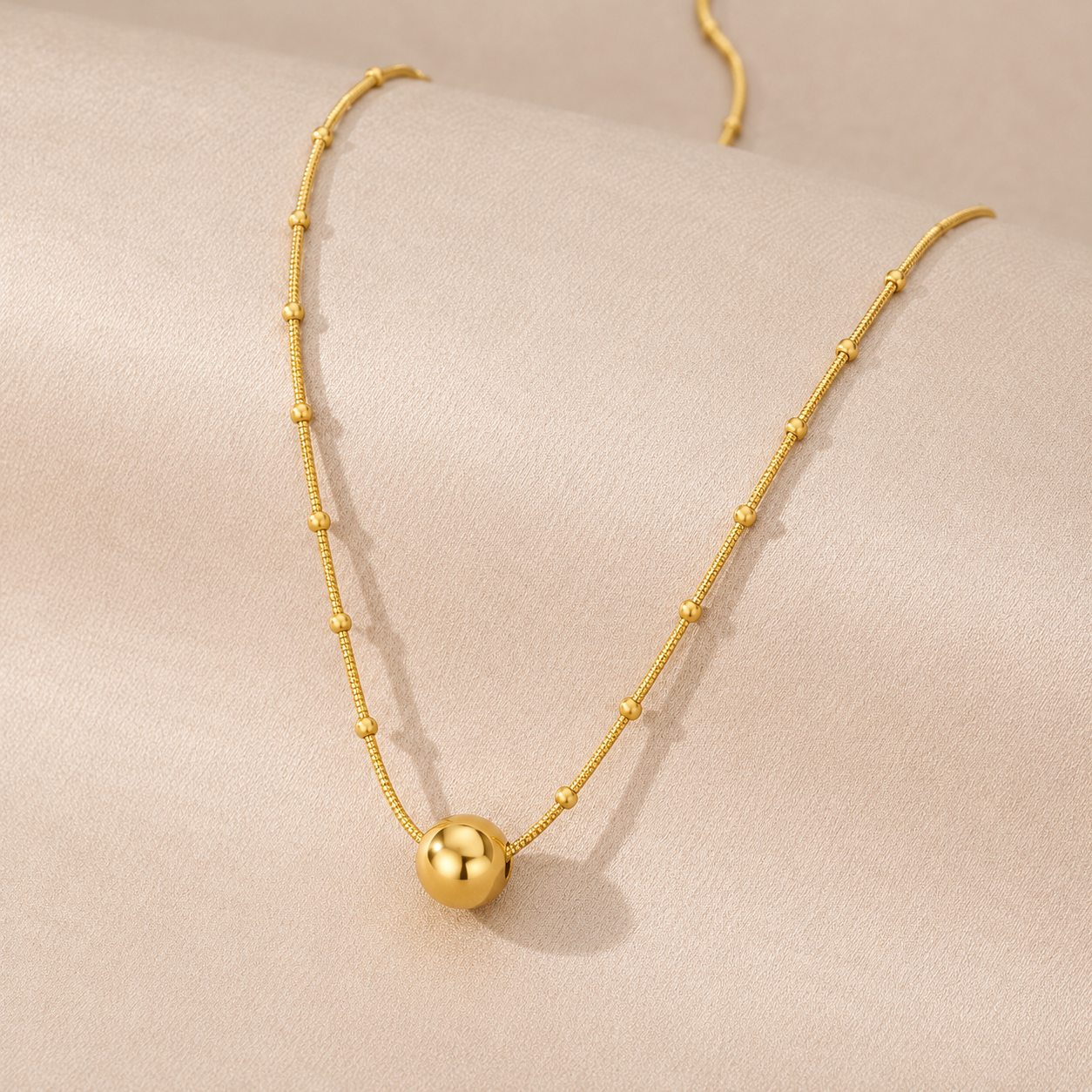 Ball Necklace New