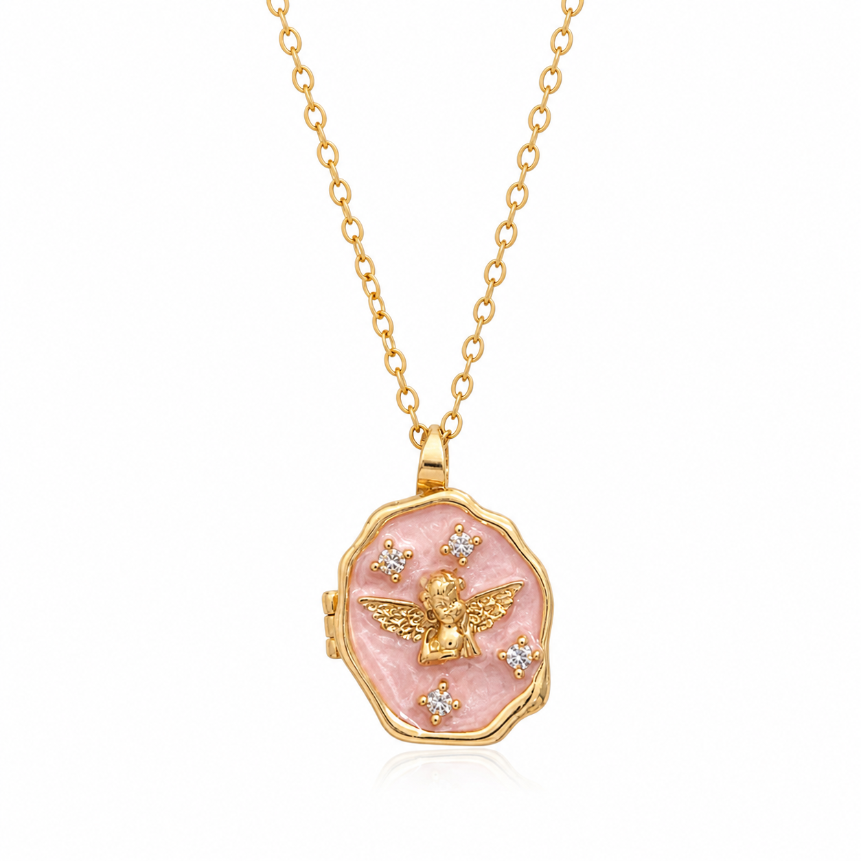 Opus Necklace Pink