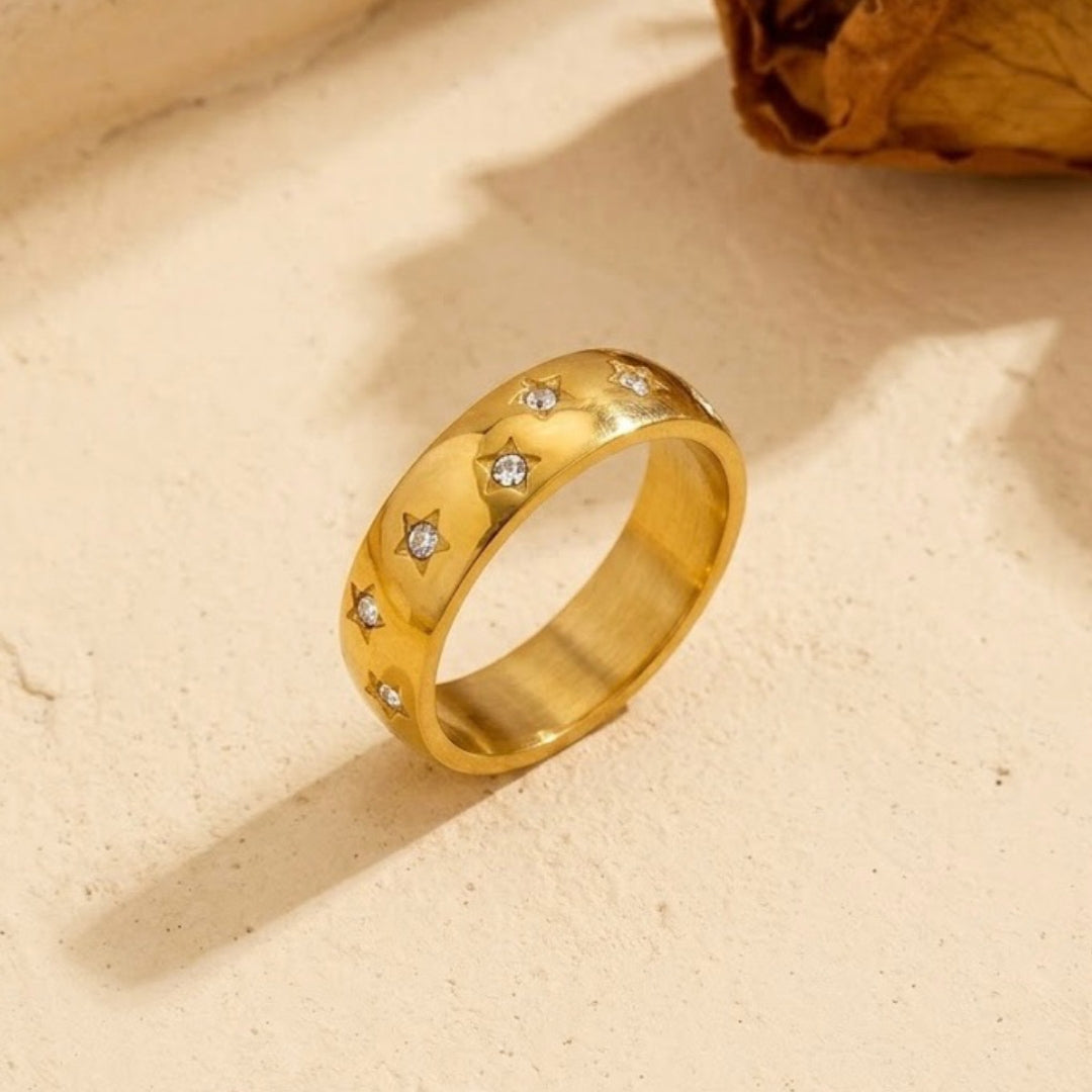 Star Zircon Ring