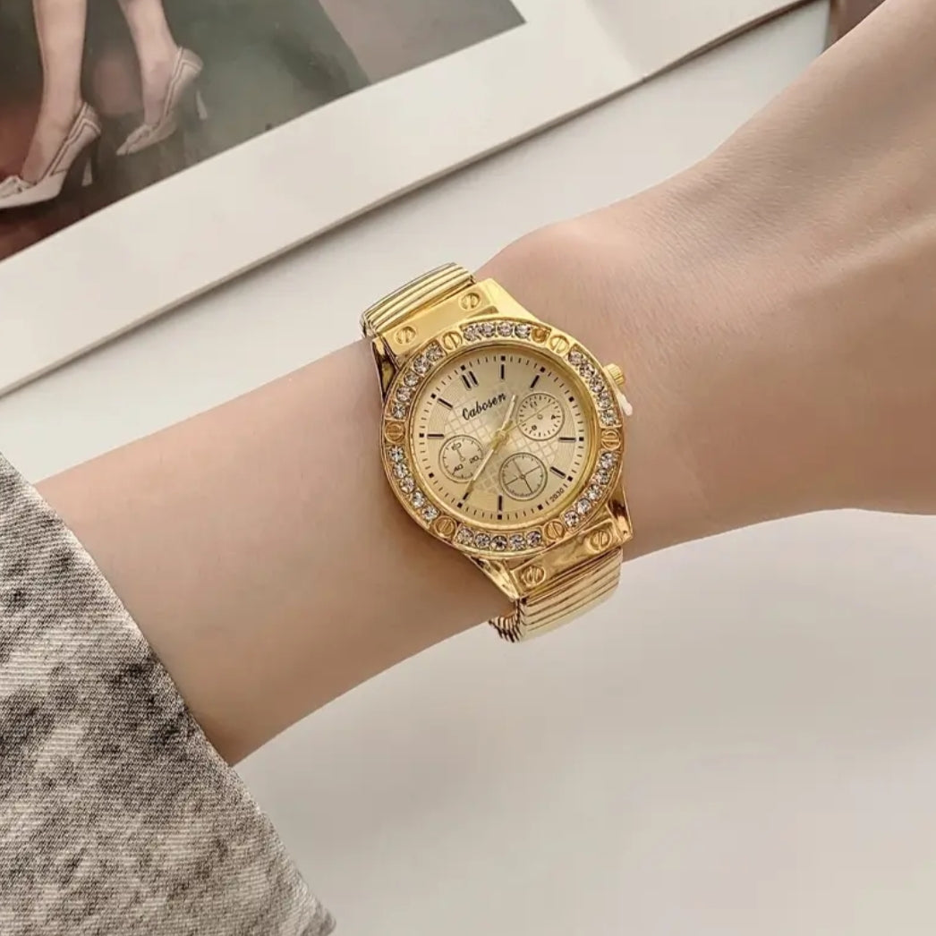 Carteir Watch Diamond (Adjustable Band)
