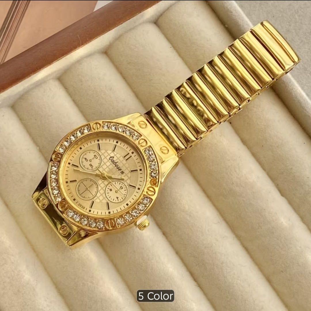 Carteir Watch Diamond (Adjustable Band)