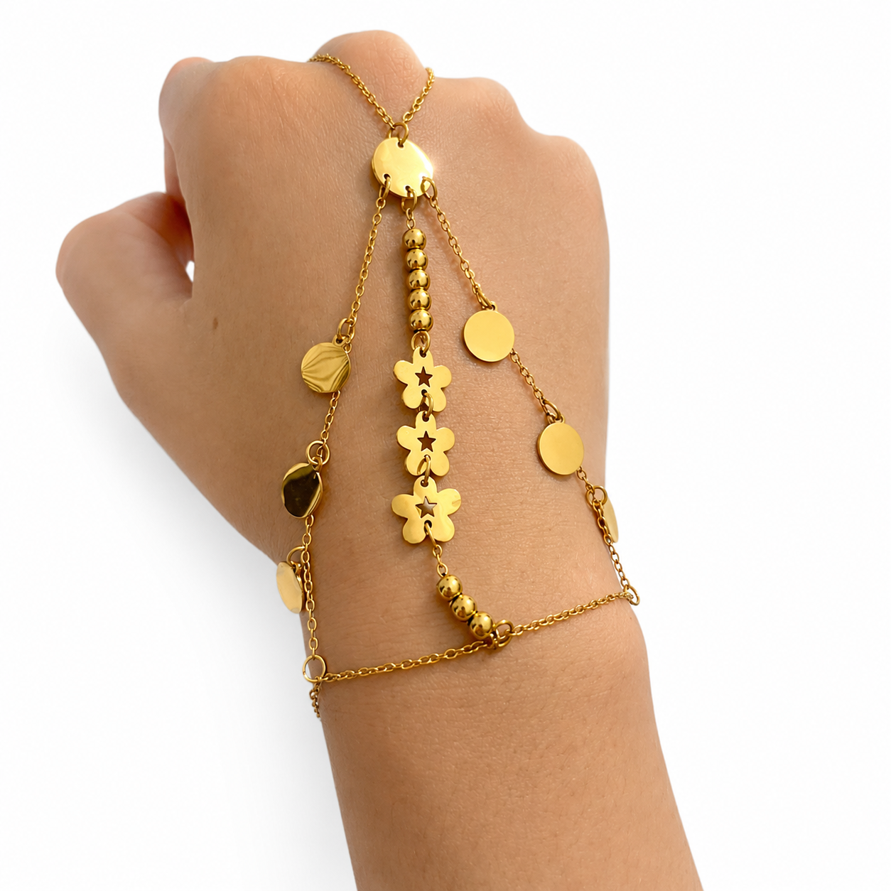 Anja Coin Bracelet Ring