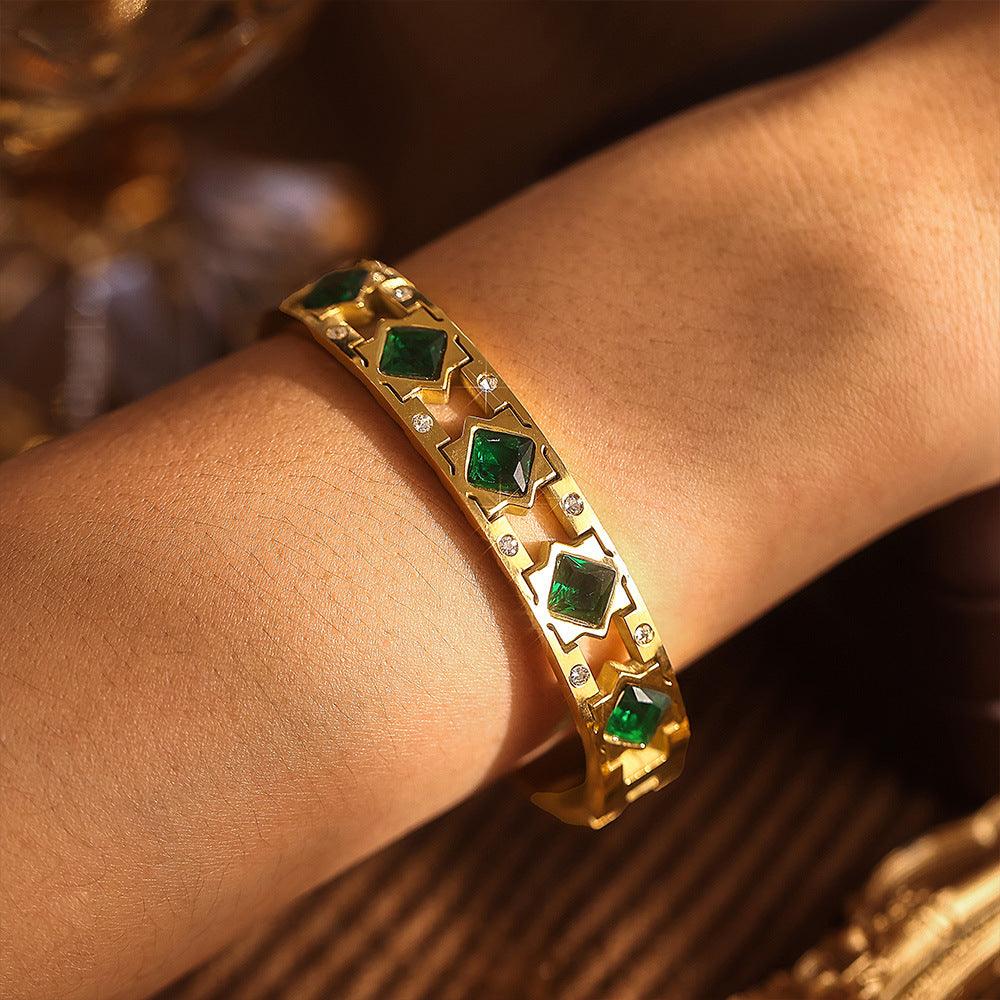Cubic Zirconia Handcuff