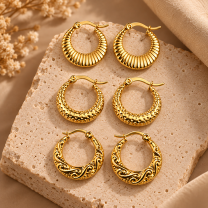 Earrings Combo( 3 Pairs)