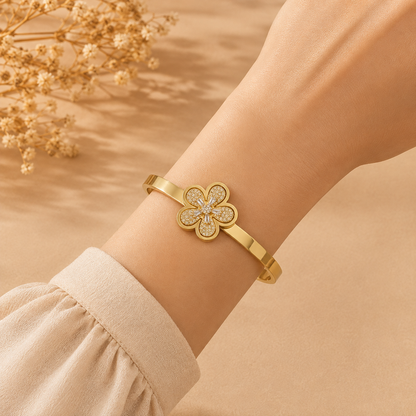 Eira Floral Handcuff