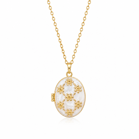 Opus Necklace White