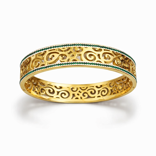 Green Zircon Handcuff