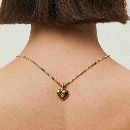 Heart Zircon Necklace