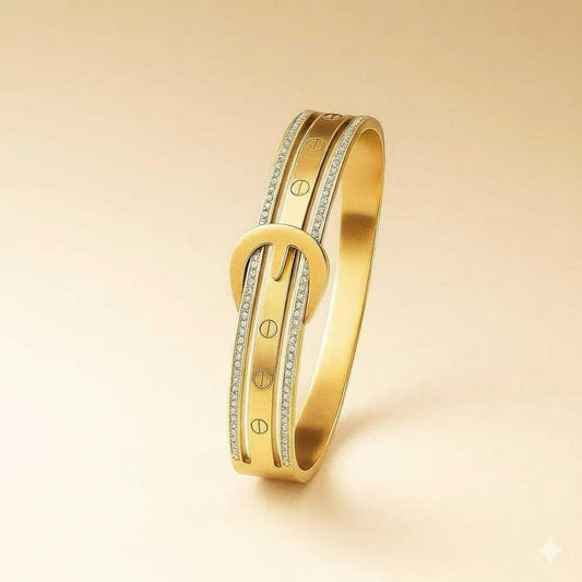 Buckle Zircon Handcuff