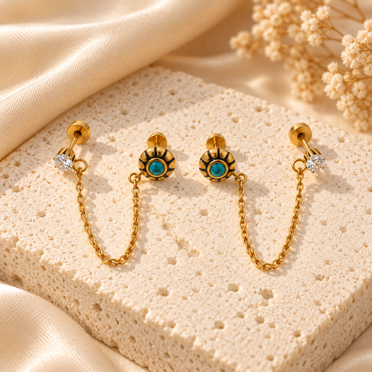Dual Piercing Tops (Pair)