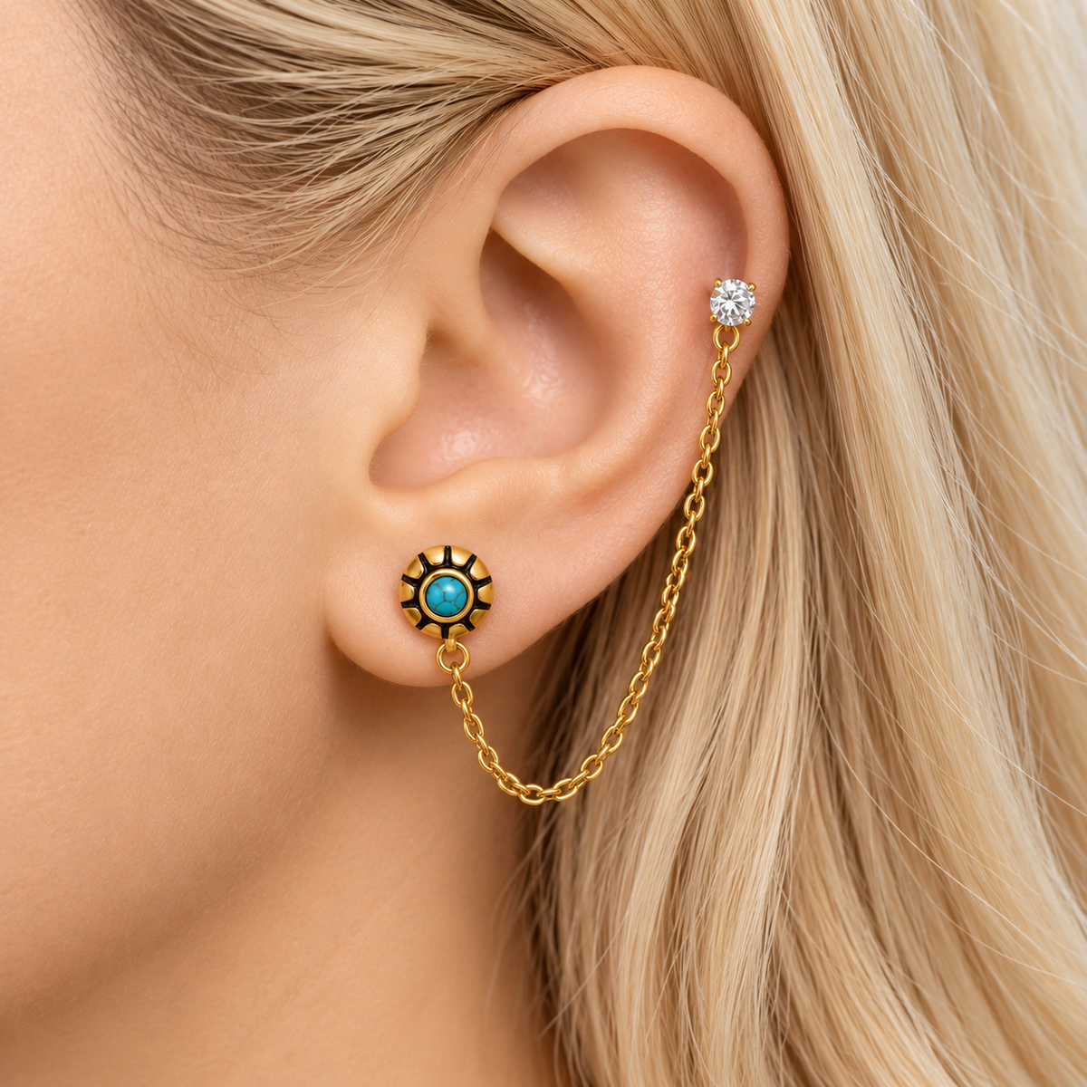 Dual Piercing Tops (Pair)