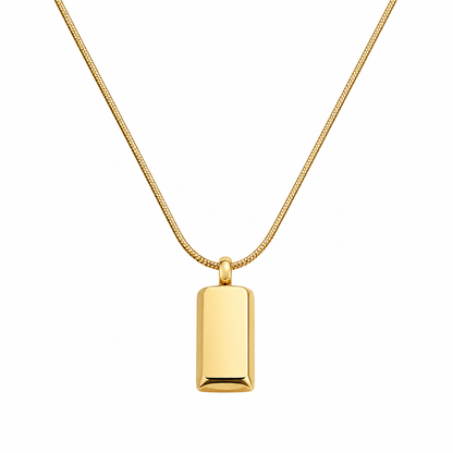 Gold Bar Necklace