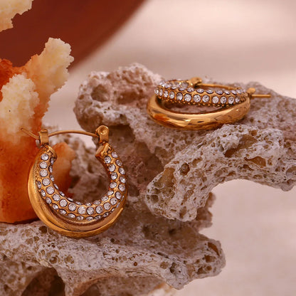 Two Row Earrings