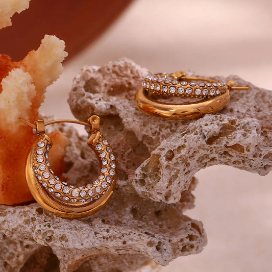 Two Row Earrings