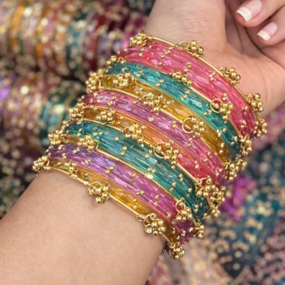 4Pcs Kasmiri Bangles