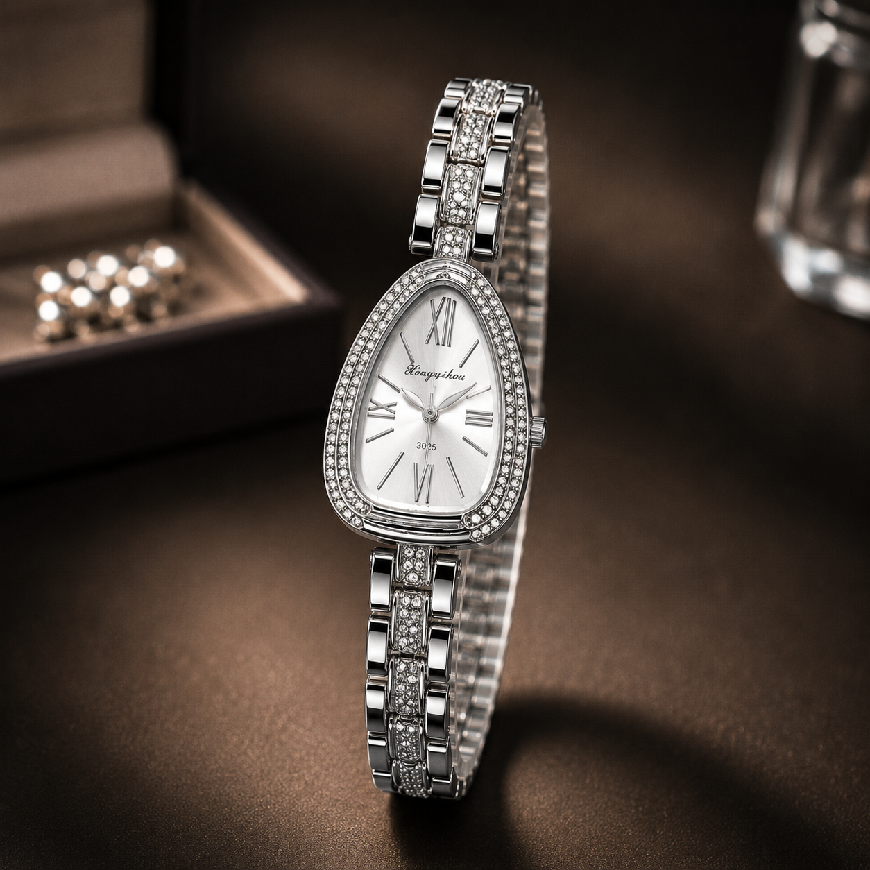 Serpanti Silver Watch