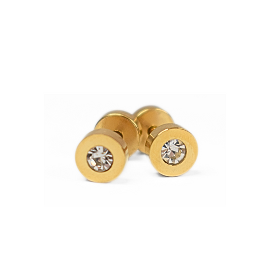 Diamond Studs Earrings (Stainless steel)