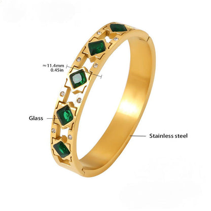 Cubic Zirconia Handcuff