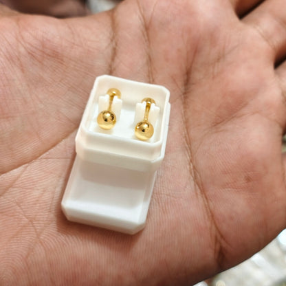 Ball Studs Earrings (Stainless steel)