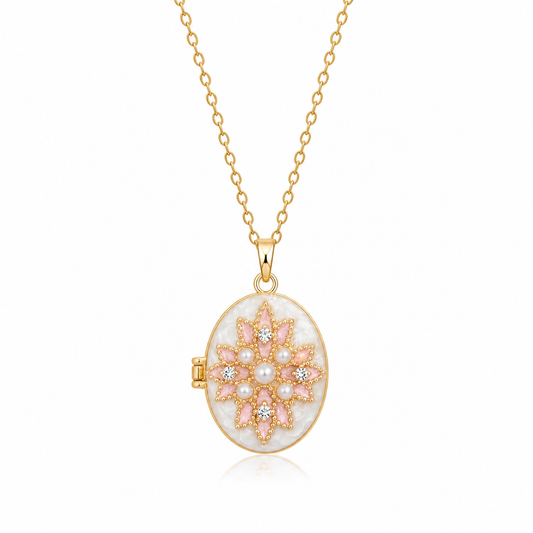 Opus Necklace Pearl