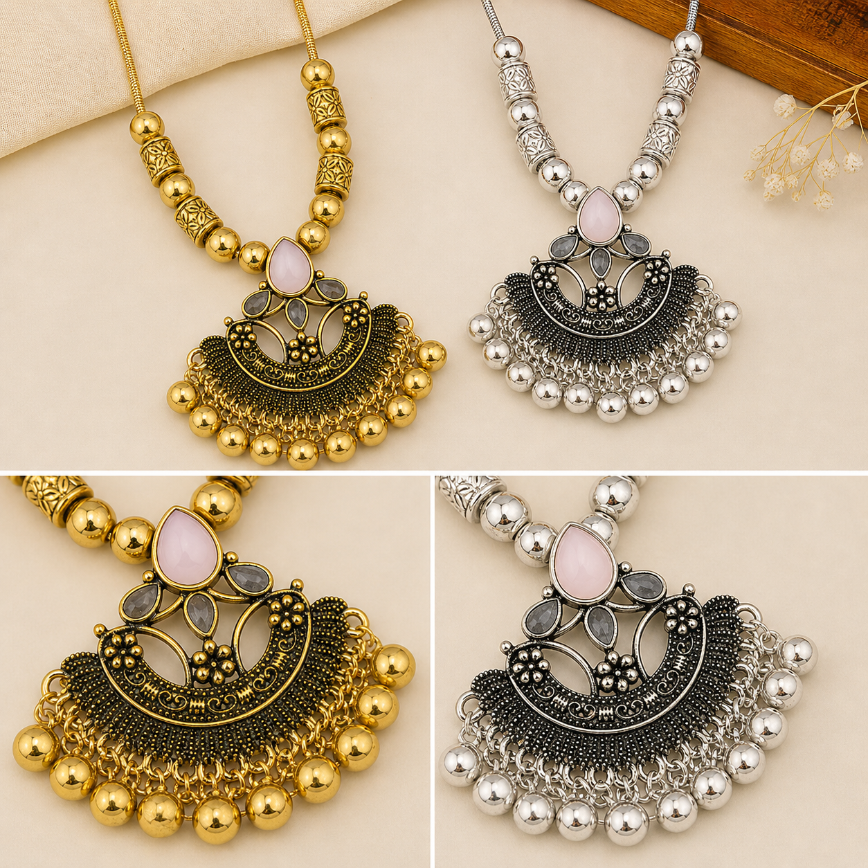Vintge Oxidized Necklace