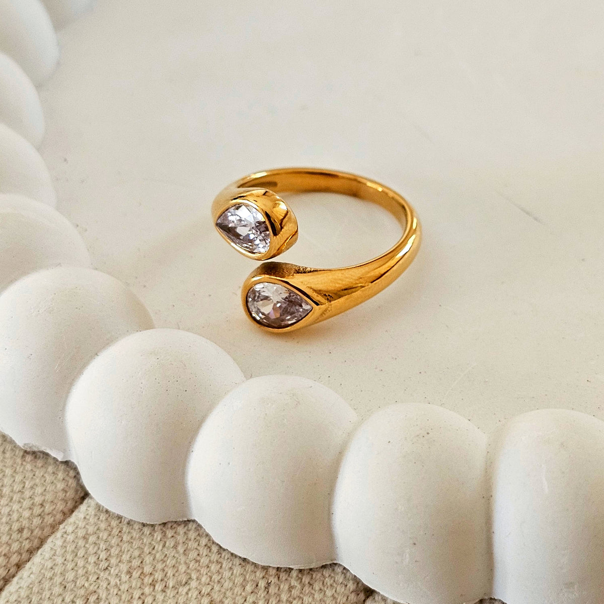 Dual Diamond Ring