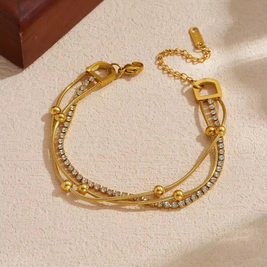 Ball Diamond Bracelet