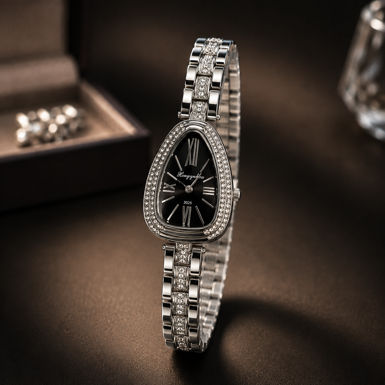 Serpanti Silver Watch