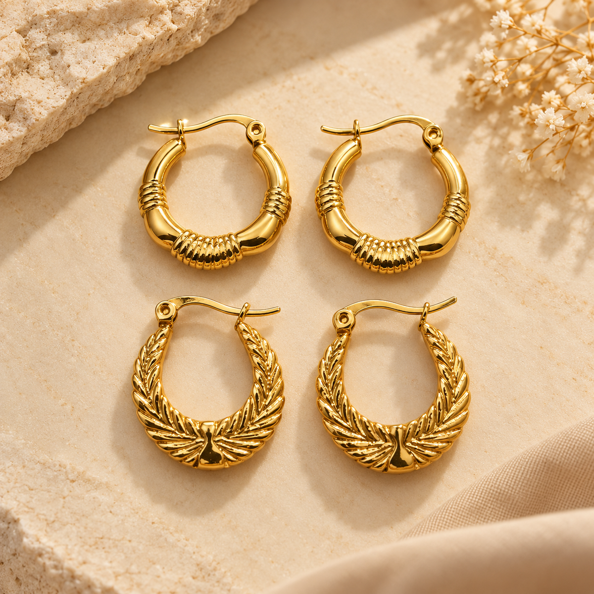 Earrings Combo( 2 Pairs)