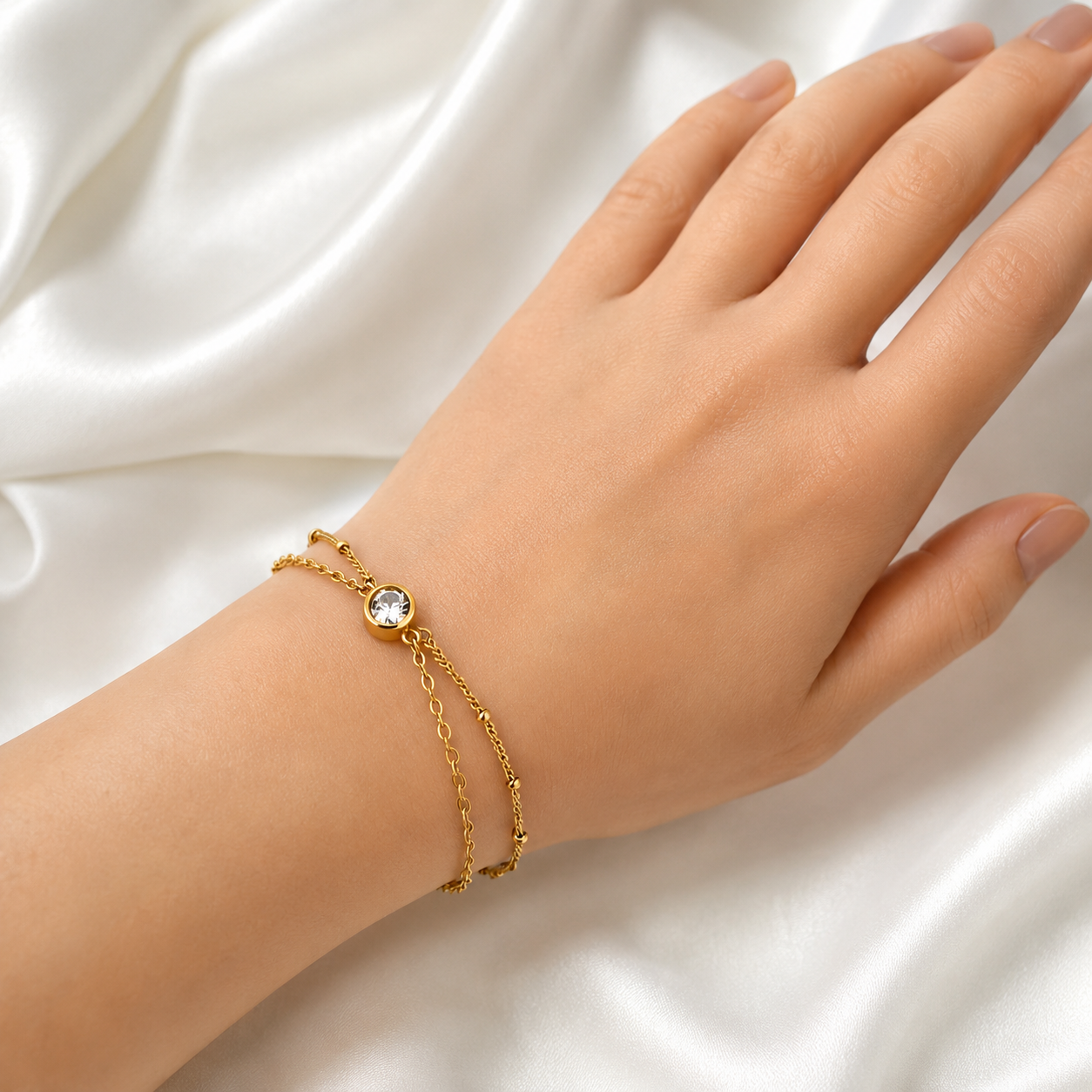 Crystal Link Bracelet