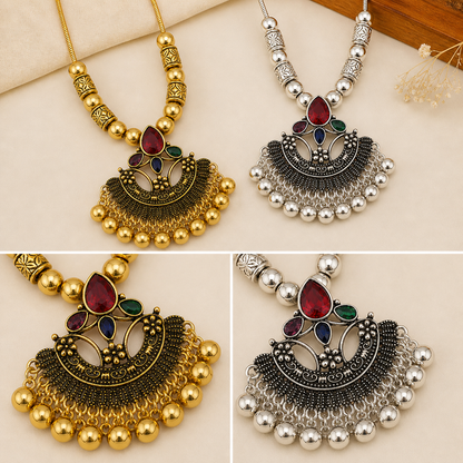 Vintge Oxidized Necklace