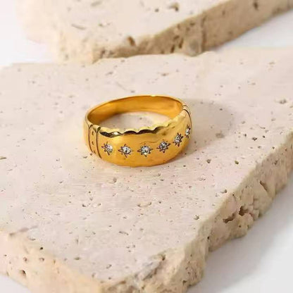 Milas Ring Diamentees