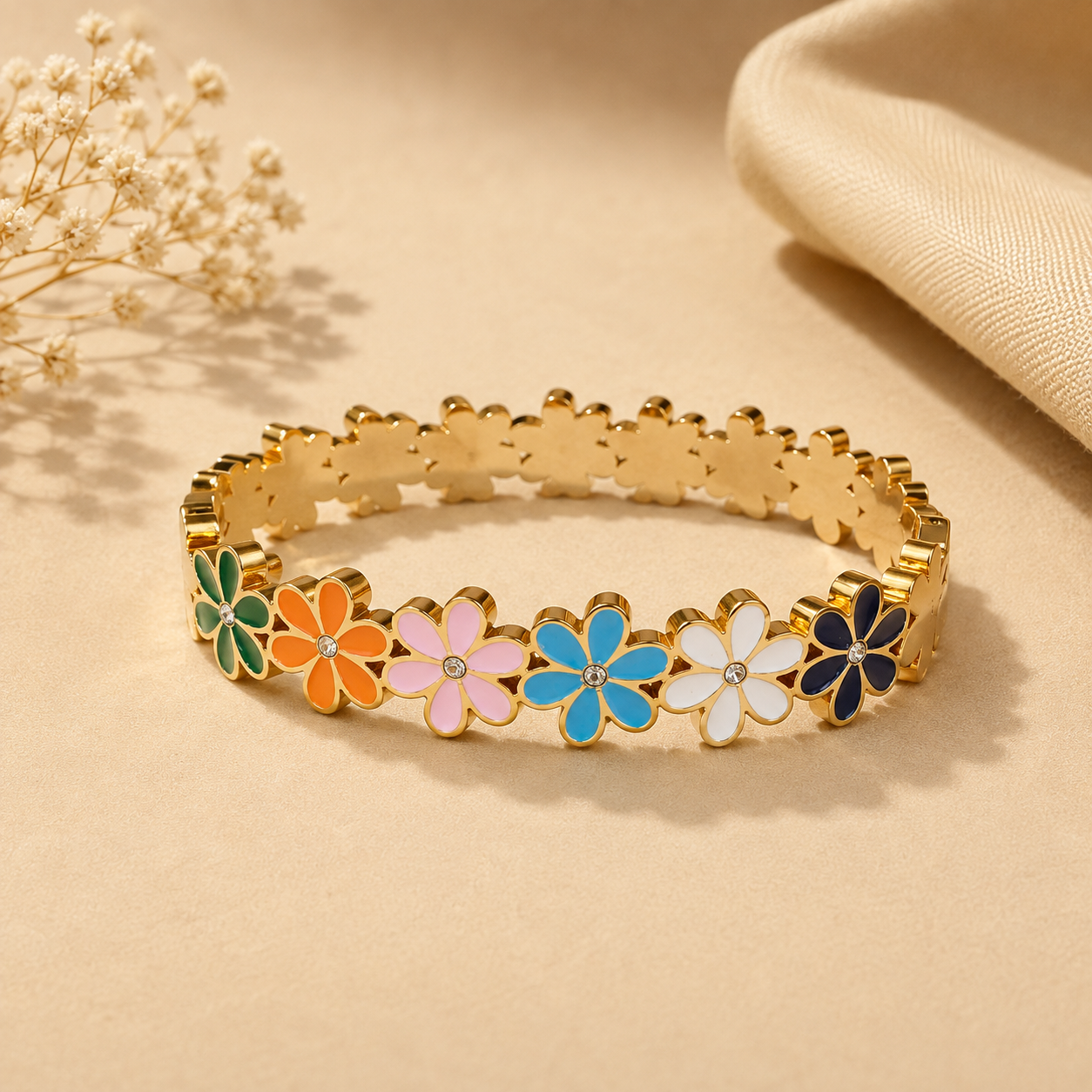 Aura Floral Bracelet (Multi)