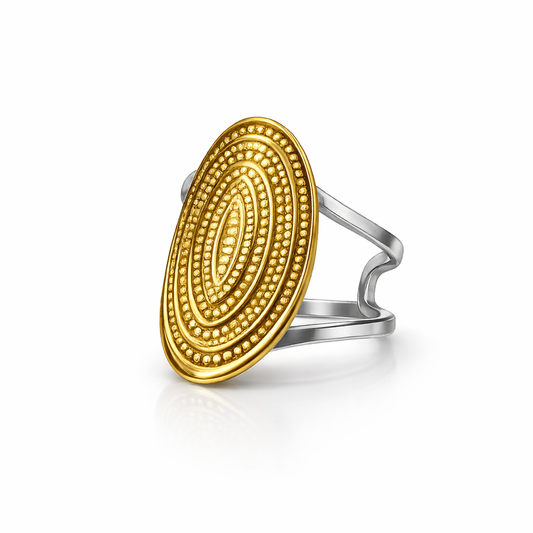 Oasis Chunky Ring (Adjustable)