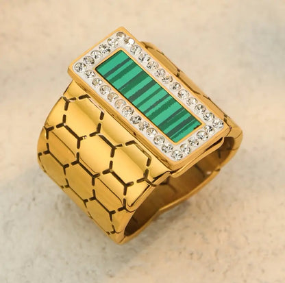 Bulky Cutwork Ring (Adjustable)