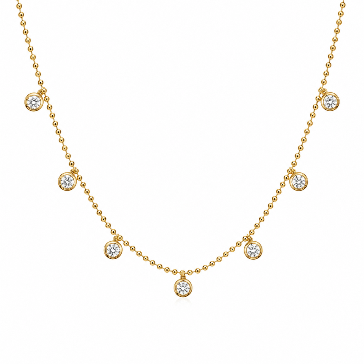 Diamond Charm Necklace