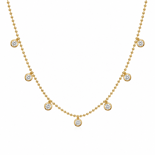 Diamond Charm Necklace